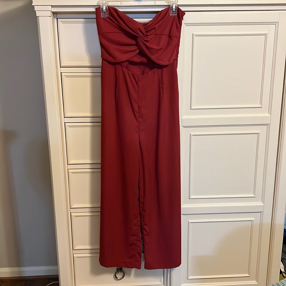 Lunik Red Jumpsuit